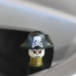 Preview: Totenkopf mit Piratenhut (4er Set)